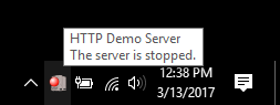 The Classic Application Server can be configured by clicking on the Systray icon after the Application Server has been launched